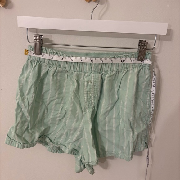 Mint Green Women's Lounge Shorts - Picture 5 of 6